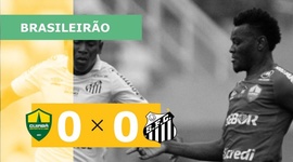 Brasileirão: Cuiabá 0 - 0 Santos (2022)