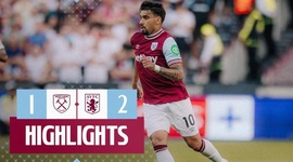 Premier League: West Ham 1 - 2 Aston Villa (2024-2025)