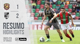Liga Portugal Bwin: Marítimo 1 - 2 V. Guimarães (2022-2023)