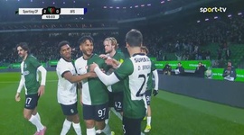 Taça de Portugal Generali Tranquilidade: Sporting vs AVS SAD, Golo 2-0 Paulo Vitor (p.b.) (2025-2026)