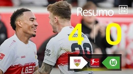 Bundesliga: Estugarda 4 - 0 VfL Wolfsburg (2025-2026)