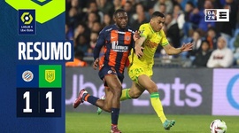 Ligue 1: Montpellier 1 - 1 Nantes (2023-2024)