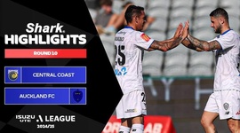A-League: Coast Mariners 1 - 4 Auckland FC (2024-2025)