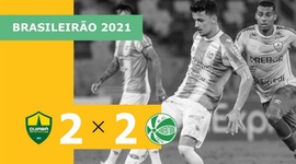 Brasileirão: Cuiabá 2 - 2 Juventude (2021)