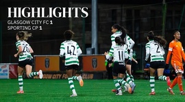 Women's Europa Cup: Glasgow City FC 1 - 1 Sporting (2025-2026)