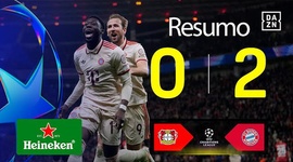 Liga Campeões: Leverkusen 0 - 2 Bayern München (2024-2025)