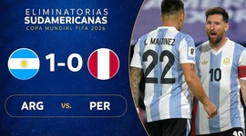 Qualificação Mundial América do Sul: Argentina 1 - 0 Peru (2026)