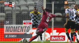 Liga Portugal Betclic: Boavista vs Gil Vicente, Jogada M. Bamba, 34' (2024-2025)