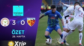 Super Ligi: Rizespor 3 - 0 Kayserispor (2023-2024)