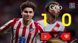 La Liga: Atlético Madrid vs Rayo Vallecano, Golo 1-0 Alvarez (2025-2026)