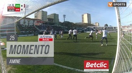 Liga Portugal Betclic: CF Estrela Amadora vs Santa Clara, Jogada Amine, 25' (2024-2025)