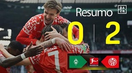 Bundesliga: Werder Bremen 0 - 2 Mainz (2025-2026)