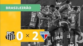 Brasileirão: Santos 0 - 2 Fortaleza (2022)