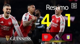 Premier League: Arsenal 4 - 1 Aston Villa (2025-2026)