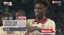 Liga Portugal Betclic: Sporting vs Gil Vicente, Golo 0-1 Félix (g.p.) (2024-2025)