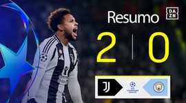 Liga Campeões: Juventus 2 - 0 Man City (2024-2025)