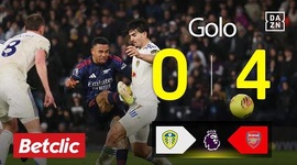 Premier League: Leeds vs Arsenal, Golo 0-4 Gabriel Jesus (2025-2026)