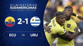 Qualificação Mundial América do Sul: Equador 2 - 1 Uruguai (2026)