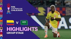 Mundial Sub-20: Colômbia S20 1 - 0 Arábia Saudita S20 (2025)