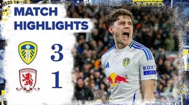 Championship: Leeds 3 - 1 Middlesbrough (2024-2025)