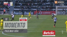 Liga Portugal Betclic: Farense vs Nacional, Jogada Paulinho Bóia, 18' (2024-2025)