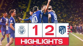 La Liga: Villarreal 1 - 2 Atlético Madrid (2023-2024)