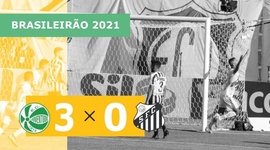 Brasileirão: Juventude 3 - 0 Santos (2021)