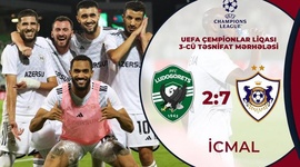 Liga Campeões: Ludogorets 2 - 7 a.p FK Qarabagh (2024-2025)