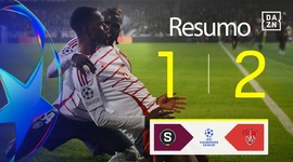 Liga Campeões: Sparta 1 - 2 Stade Brest (2024-2025)