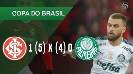 Copa do Brasil: Internacional 5 - 4 g.p Palmeiras (2019)