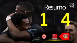 Bundesliga: Frankfurt 1 - 4 Leverkusen (2024-2025)