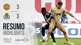 Liga NOS: Nacional 3 - 3 Boavista (2020-2021)