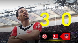Bundesliga: Frankfurt 3 - 0 Heidenheim (2024-2025)