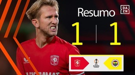 Liga Europa: FC Twente 1 - 1 Fenerbahce (2024-2025)