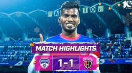Indian Super League: Bengaluru FC 1 - 1 NorthEast United (2023-2024)