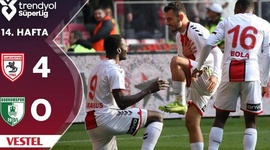 Super Ligi: Samsunspor 4 - 0 Bodrumspor (2024-2025)