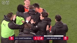 Copa del Rey: FC Cartagena 1 - 2 a.p Valência (2023-2024)