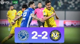 Super League: Navbahor Namangan 2 - 2 Surkhon Termez (2024)
