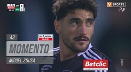 Liga Portugal Betclic: Casa Pia vs Sporting, Jogada Miguel Sousa, 43' (2024-2025)