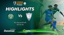 First Division: Omonia 29 Maiou 1 - 2 Omonia Aradippou (2024-2025)