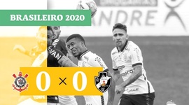 Brasileirão: Corinthians 0 - 0 Vasco (2020)