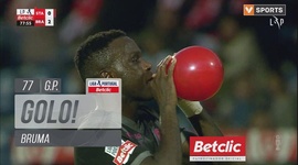 Liga Portugal Betclic: Santa Clara vs Sp. Braga, Golo 0-2 Bruma (g.p.) (2024-2025)