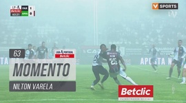 Liga Portugal Betclic: Farense vs CF Estrela Amadora, Jogada Nilton Varela, 63' (2024-2025)