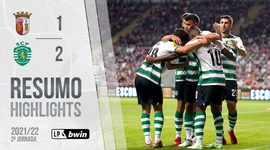 Liga Portugal Bwin: Sp. Braga 1 - 2 Sporting (2021-2022)