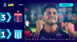 Liga Profesional: Tigre 3 - 1 Racing Club (2026)