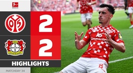 Bundesliga: Mainz 2 - 2 Leverkusen (2024-2025)