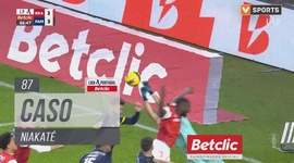 Liga Portugal Betclic: Sp. Braga vs Famalicão, Caso Niakaté, 87' (2024-2025)
