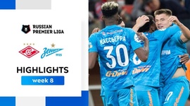 Premier Liga: Spartak 1 - 2 Zenit (2022-2023)