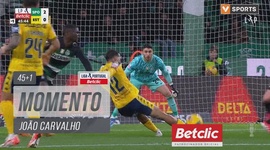 Liga Portugal Betclic: Sporting vs Estoril, Jogada João Carvalho, 46' (2024-2025)