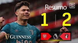 Premier League: Arsenal 1 - 2 AFC Bournemouth (2024-2025)